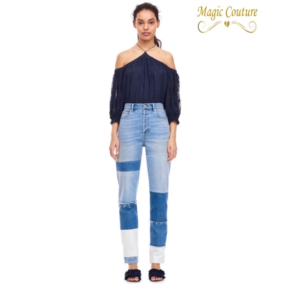 Rebecca Taylor Open Shoulder Selina Top💙💙💙 - Picture 4 of 13